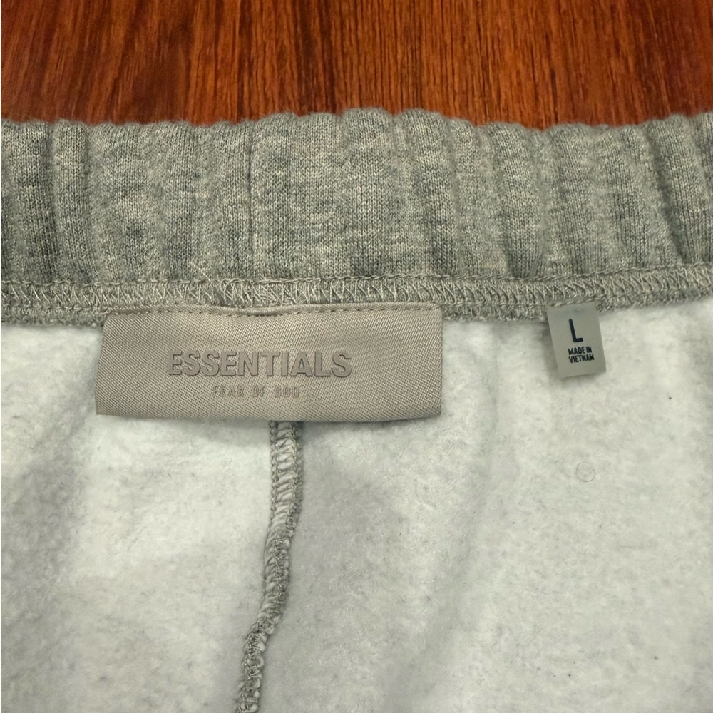 Essentials Gray Men's Shorts - Picture 3 of 4